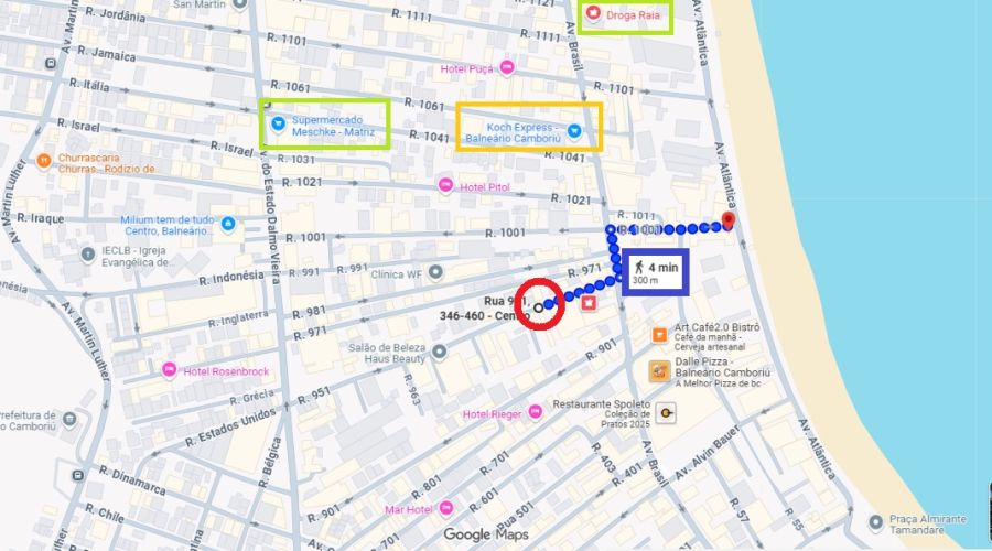 4 minutos da Praia a P�