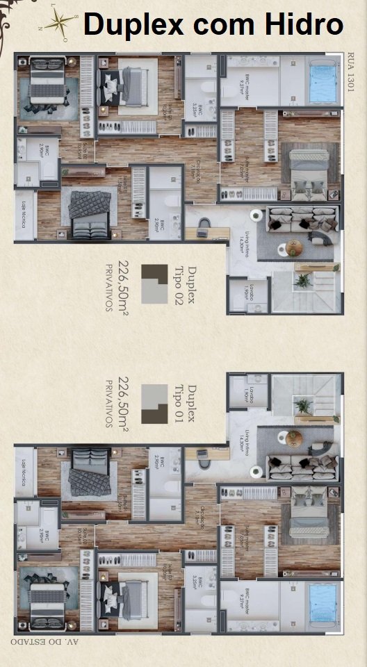 Planta Baixa DUPLEX