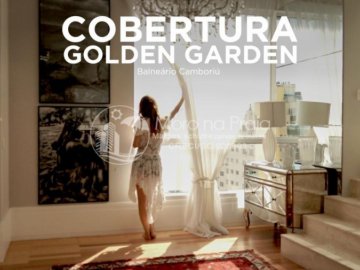 Golden Garden Apartamento Duplex linda vista mar com 4 sutes e 5 vagas no corao de Balnerio Cambori