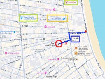 4 minutos da Praia a P